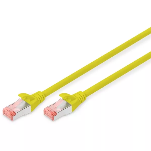 DIGITUS CAT6 S-FTP LSZH 5m sárga patch kábel