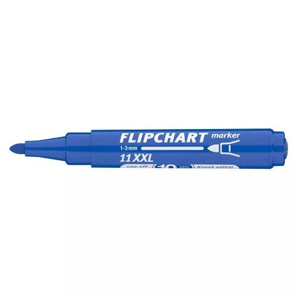 ICO Flipchart 11 XXL kék marker