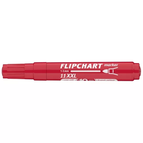 ICO Flipchart 11 XXL piros marker