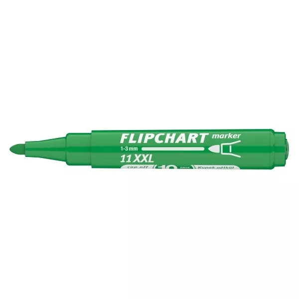 ICO Flipchart 11 XXL zöld marker