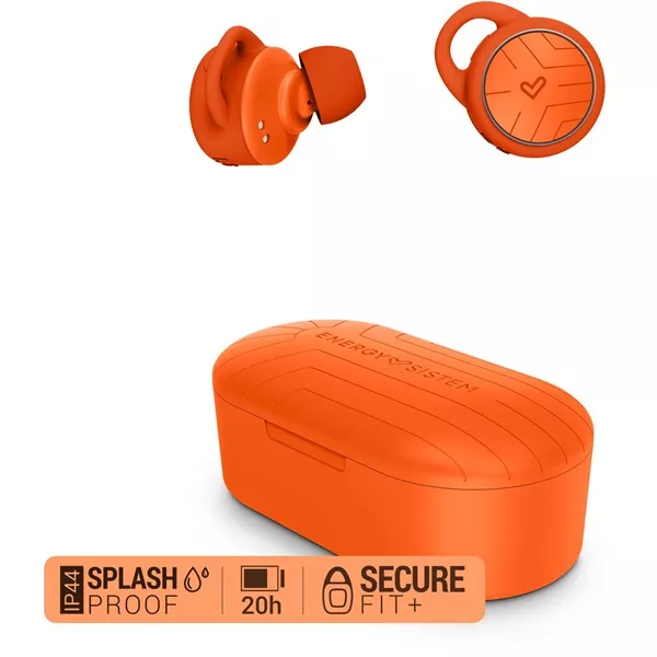 Energy Sistem EN 451036 Sport 2 True Wireless Bluetooth narancssárga fülhallgató style=