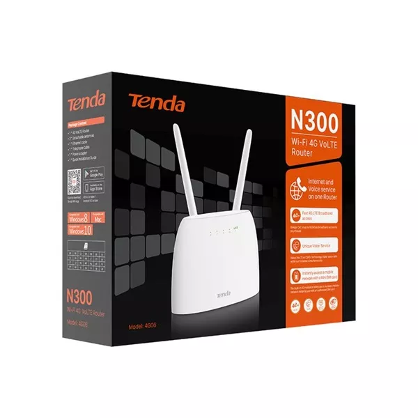 Tenda 4G06 N300 4G VoLTE router