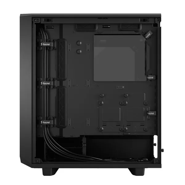 Fractal Design Meshify 2 Compact Fekete világos ablakos (Táp nélküli) ATX ház