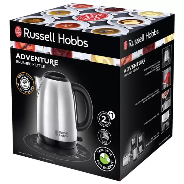 Russell Hobbs 23912-70 Adventure 1,7L-es inox vízforraló
