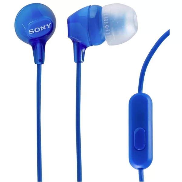Sony MDREX15APLI.CE7 mikrofonos kék fülhallgató style=