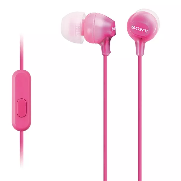Sony MDREX15APPI.CE7 mikrofonos rózsaszín fülhallgató style=