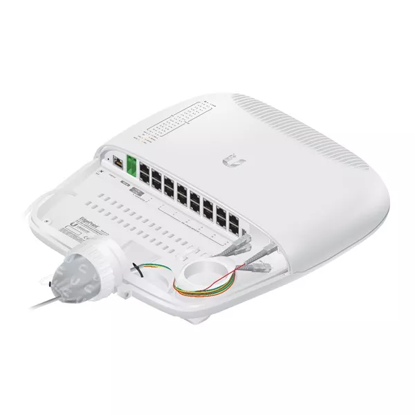 Ubiquiti EdgePoint 16port GbE LAN, 2xSFP+ port switch