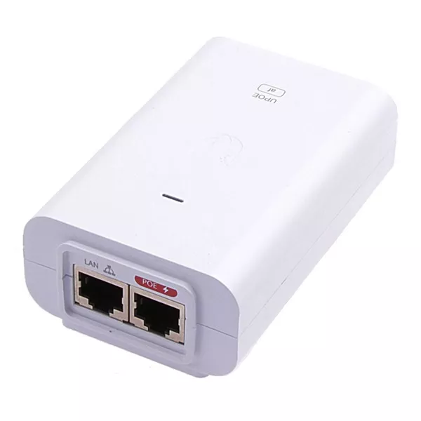 Ubiquiti U-POE-AF 48V 0.32A tápegység Gigabit LAN porttal