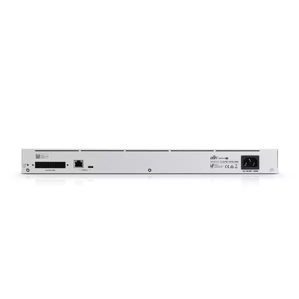 Ubiquiti UniFi USW-PRO-24-POE Gen2 24port GbE LAN 16xPoE+ 8xPoE++ 2xSFP+ port L3 menedzselhető switch