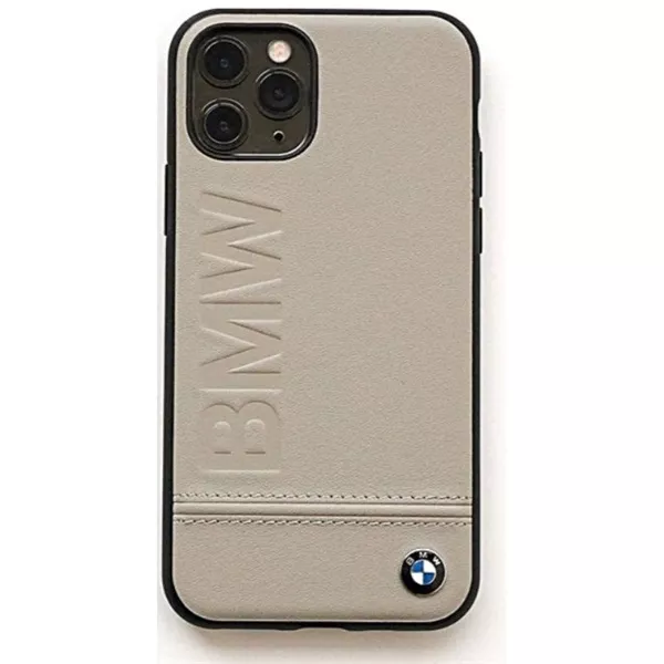 BMW Logo Imprint iPhone 11 Pro Max zsákszínű keménytok