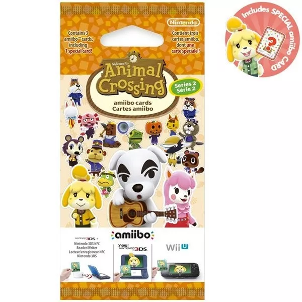 Amiibo Animal Crossing: Happy Home Designer Vol.2 3 darabos kártya csomag style=
