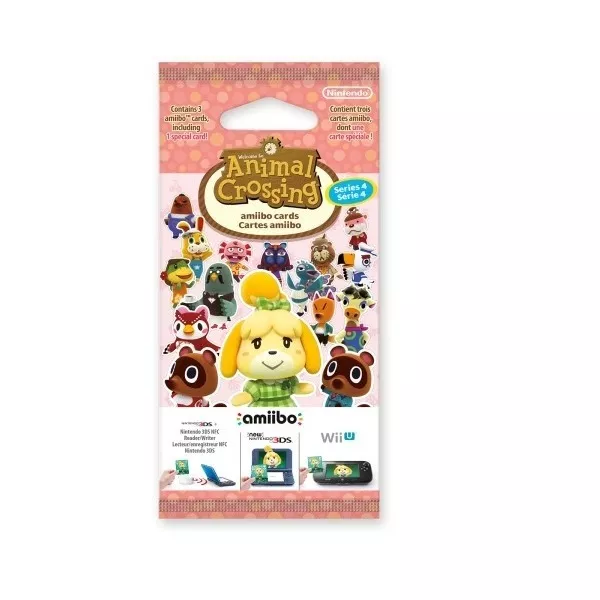 Amiibo Animal Crossing: Happy Home Designer Vol.4 3 darabos kártya csomag style=
