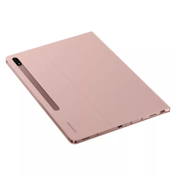 Samsung OSAM-EF-BT870PAEG Galaxy Tab S7 barna book cover tok