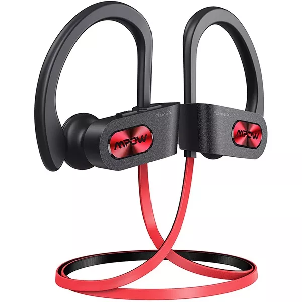 Mpow Flame S Sports Bluetooth fekete-piros fülhallgató style=