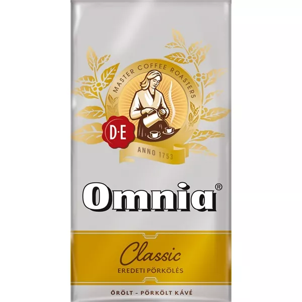 Douwe Egberts Omnia Classic 500 g pörkölt-őrölt kávé