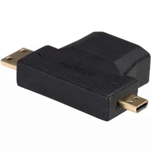 Akyga AK-AD-23 HDMI - miniHDMI - microHDMI 3-as adapter