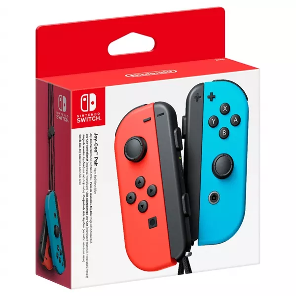 Nintendo Switch Joy-Con Neon Red/Neon Blue kontroller pár style=