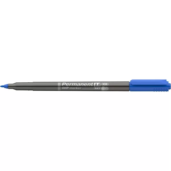 ICO OHP M 1-1,5mm kék permanent marker