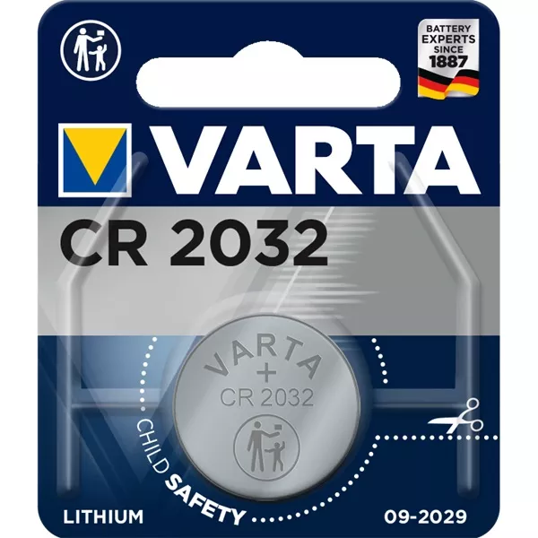 Varta 6032112401 CR2032 lítium gombelem 1db/bliszter