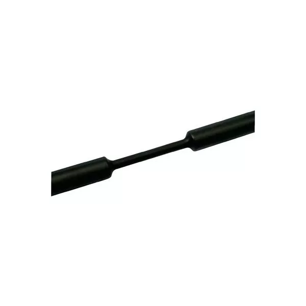 Tracon ZS016 1,6-0,8 mm 10db/csomag fekete zsugorcső