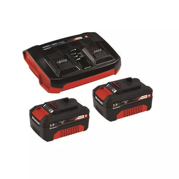 Einhell 4512083 PXC Twincharger Kit 2x3,0Ah akkumulátor + töltő szett 2db