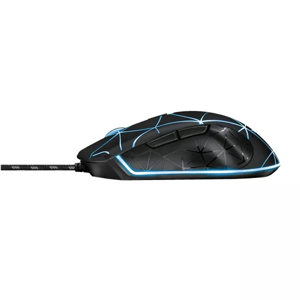 Trust GXT 133 Locx fekete gamer egér