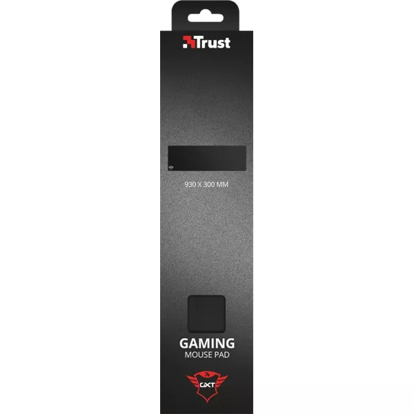 Trust GXT 758 fekete XL gamer egérpad XL