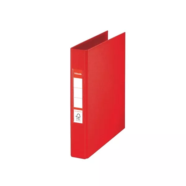 Esselte Standard A5 2 gyűrűs piros gyűrűskönyv