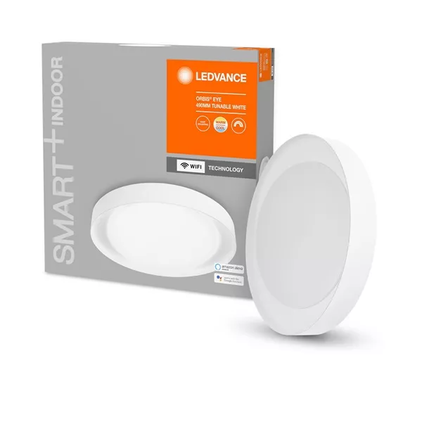 Ledvance Smart+ WiFi  menny. okos lámpa Ceiling Eye fehér, áll. színhőm. 490mm okos,  vezérelhető intelligens lámpatest